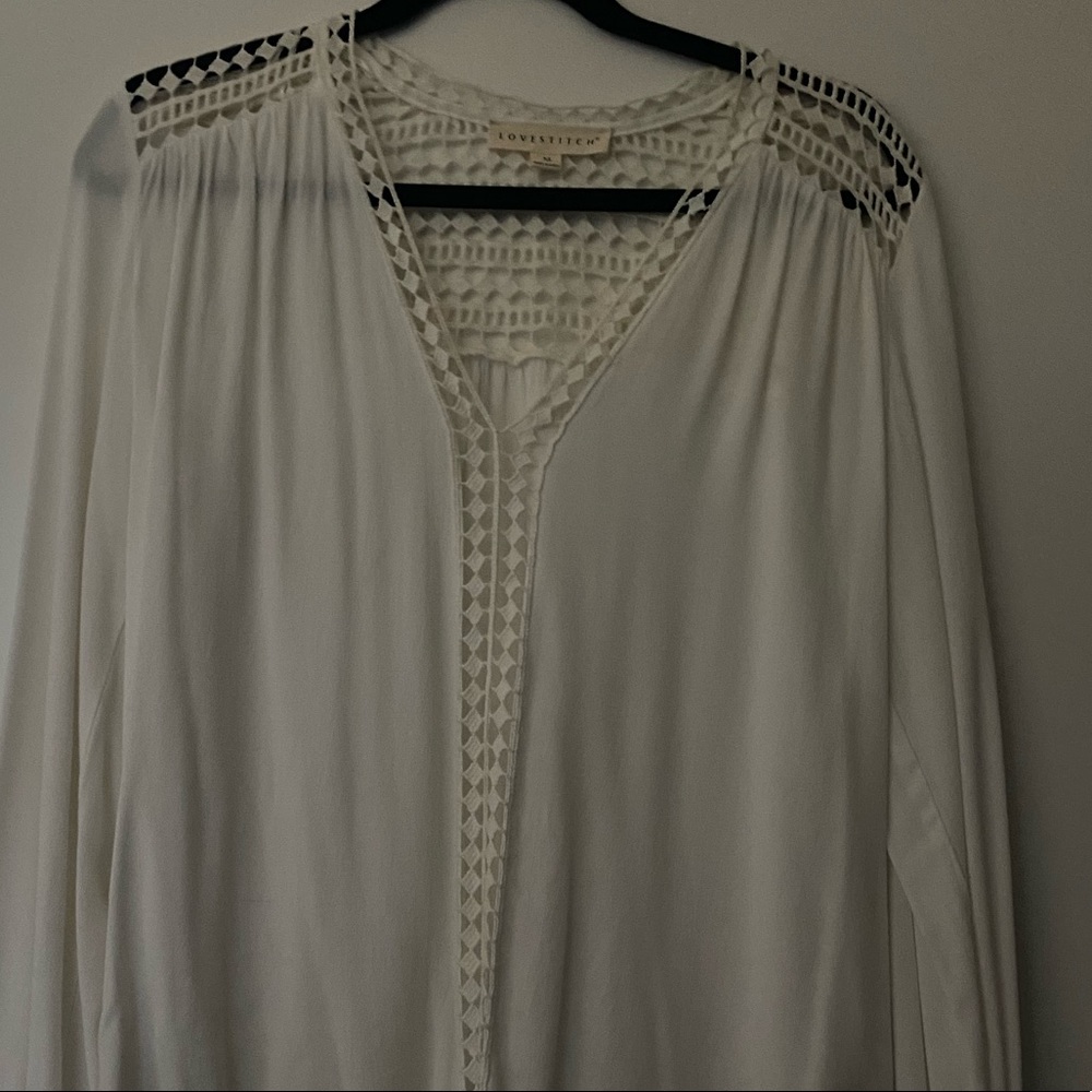 Lovestich white blouse